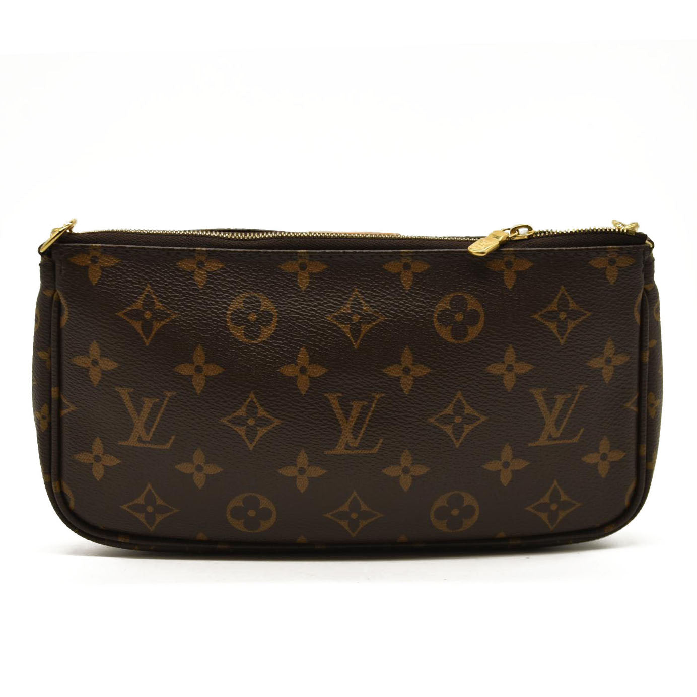 LOUIS VUITTON  Monogram Multi Pochette Accessories Rose Clair