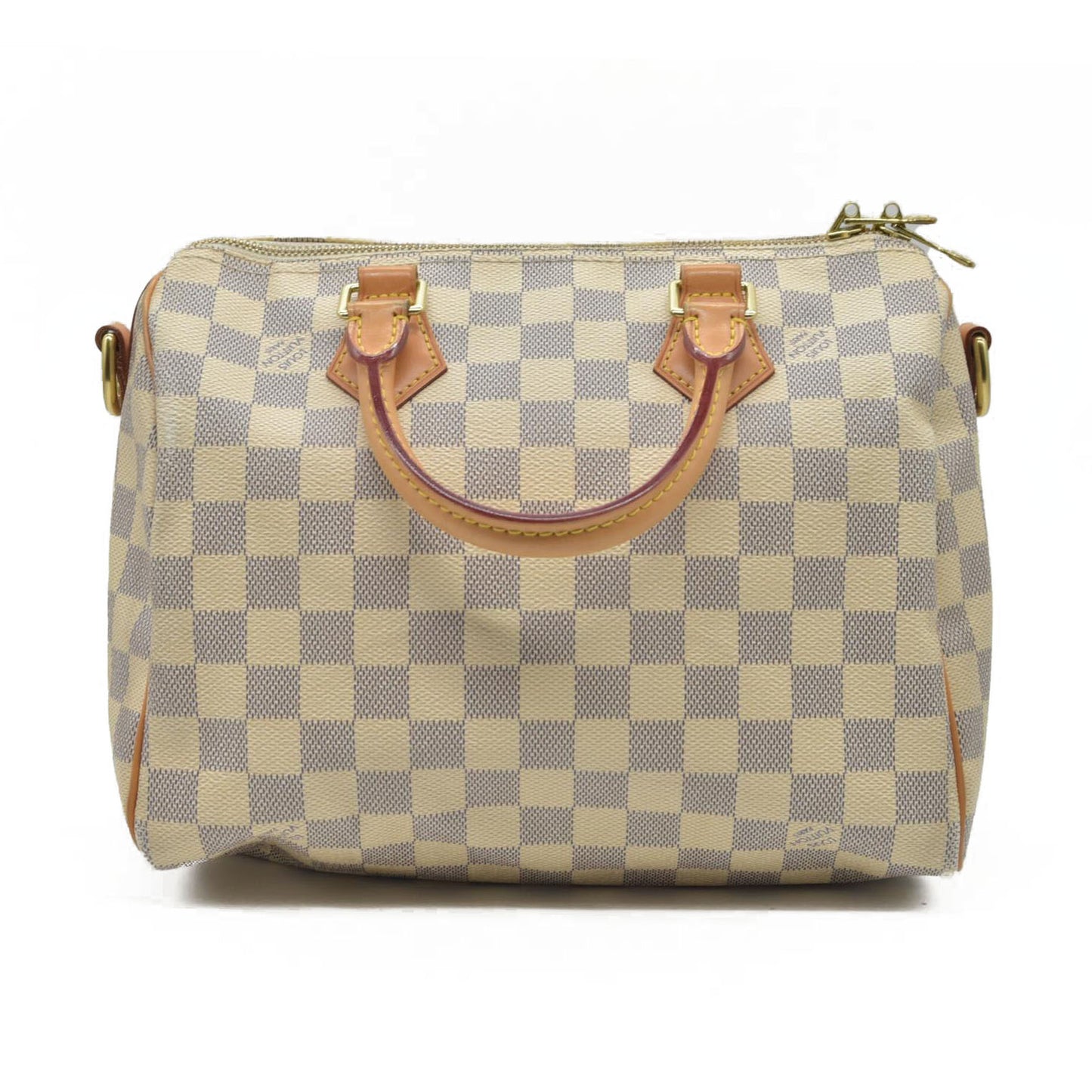 $1940 Louis Vuitton  Damier Azur Speedy Bandouliere 25 DU3165