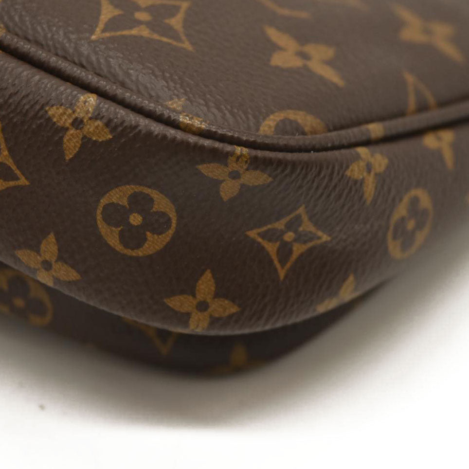 LOUIS VUITTON  Monogram Multi Pochette Accessories Rose Clair