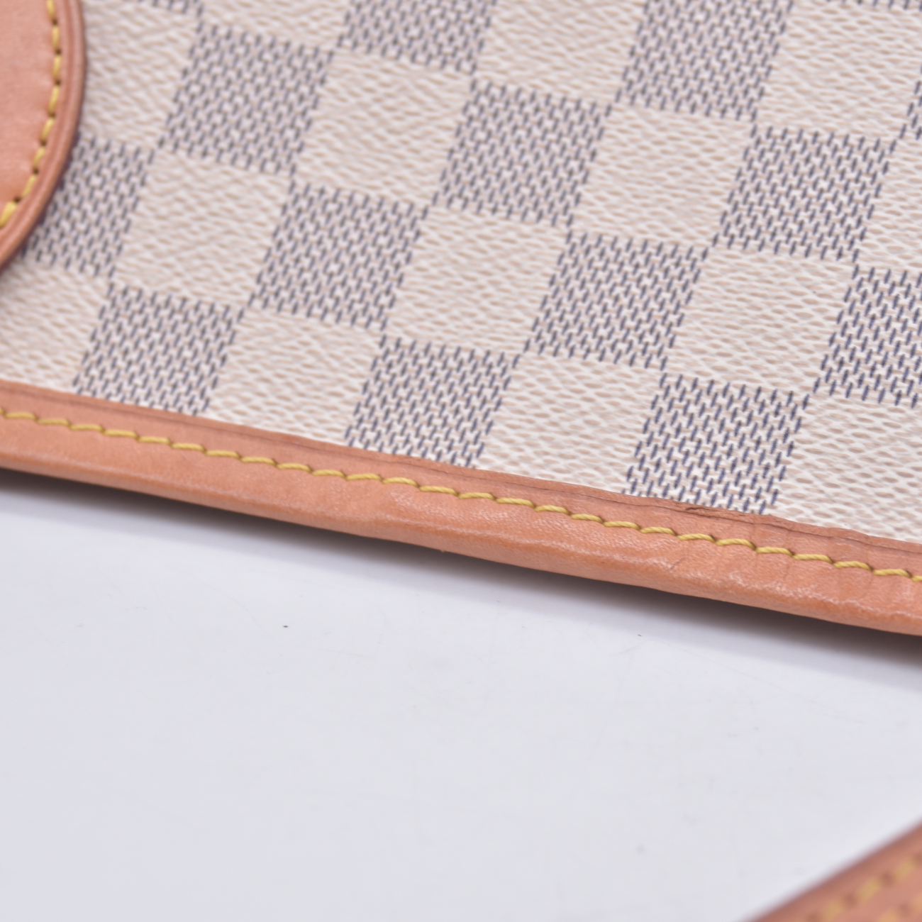 $2240 2019 Louis Vuitton Damier Azur Neo Neverfull GM Rose Ballerine