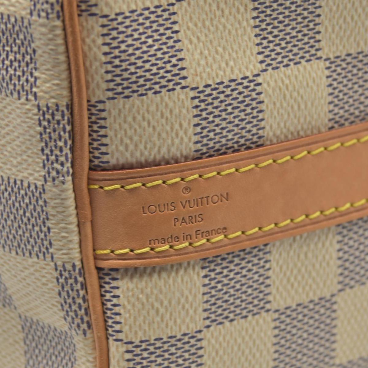 $1940 Louis Vuitton  Damier Azur Speedy Bandouliere 25 DU3165