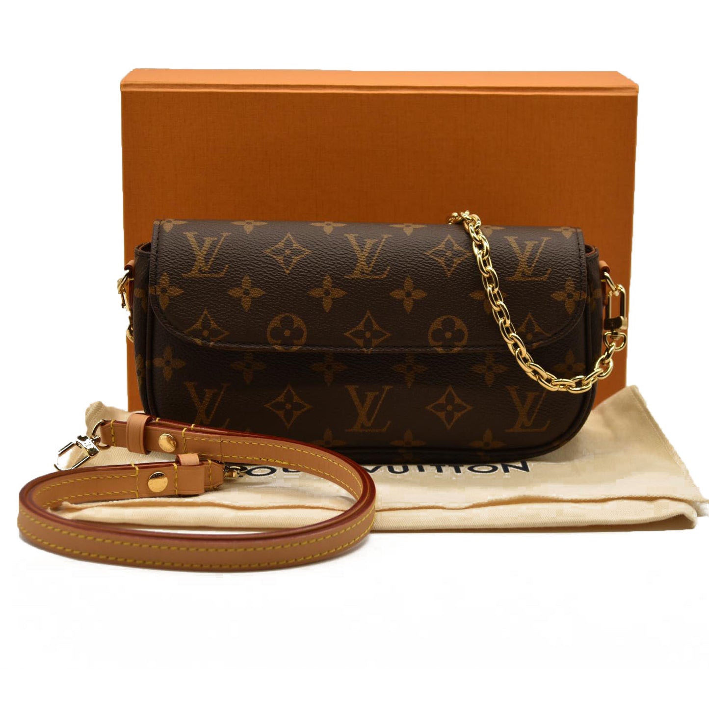 Louis Vuitton  Monogram Ivy Wallet On Chain RFID