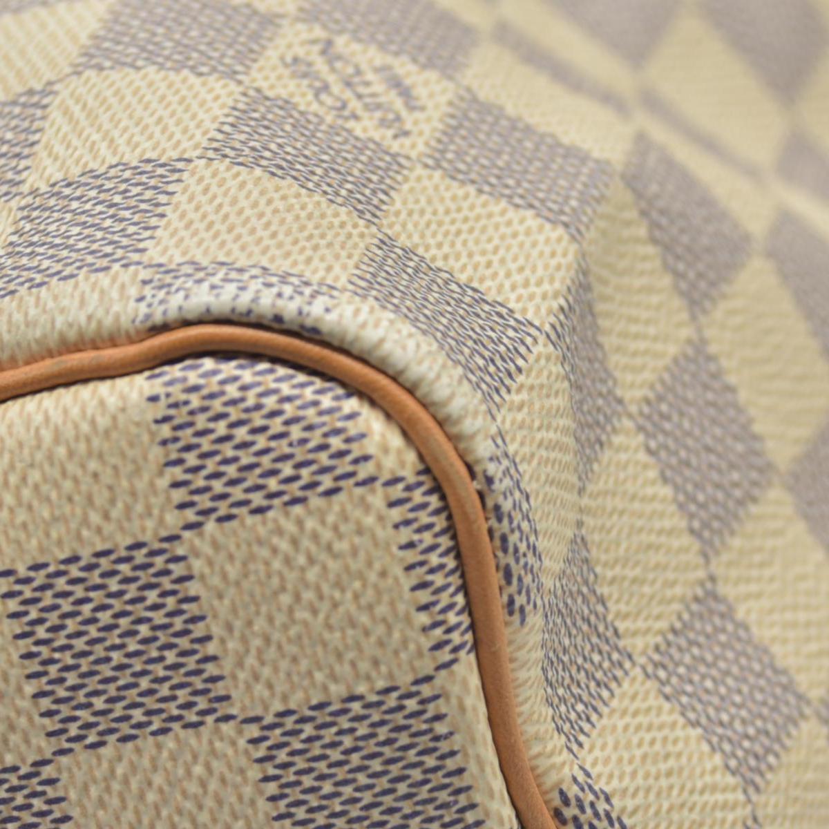 $1940 Louis Vuitton  Damier Azur Speedy Bandouliere 25 DU3165