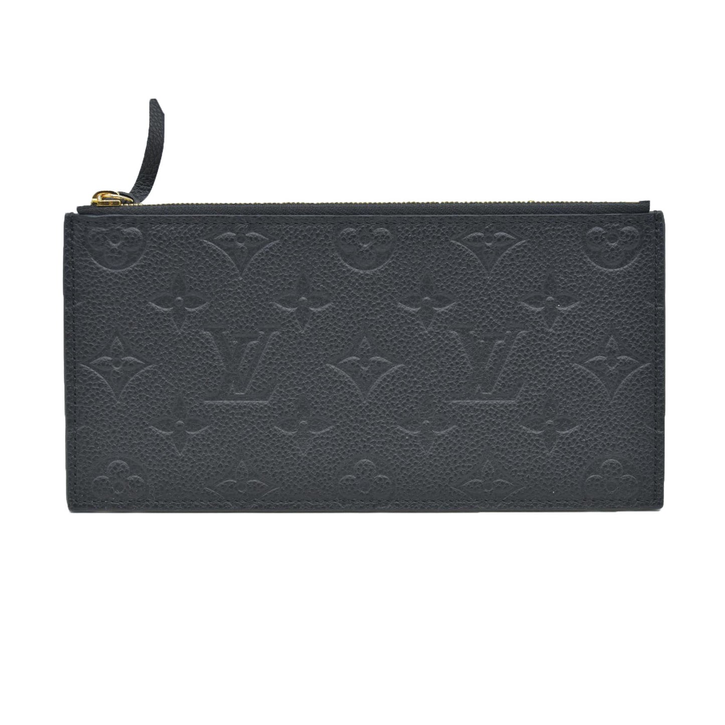 $1720 LOUIS VUITTON  Epi Pochette Felicie Black  Noir $1720 Zipper Pouch