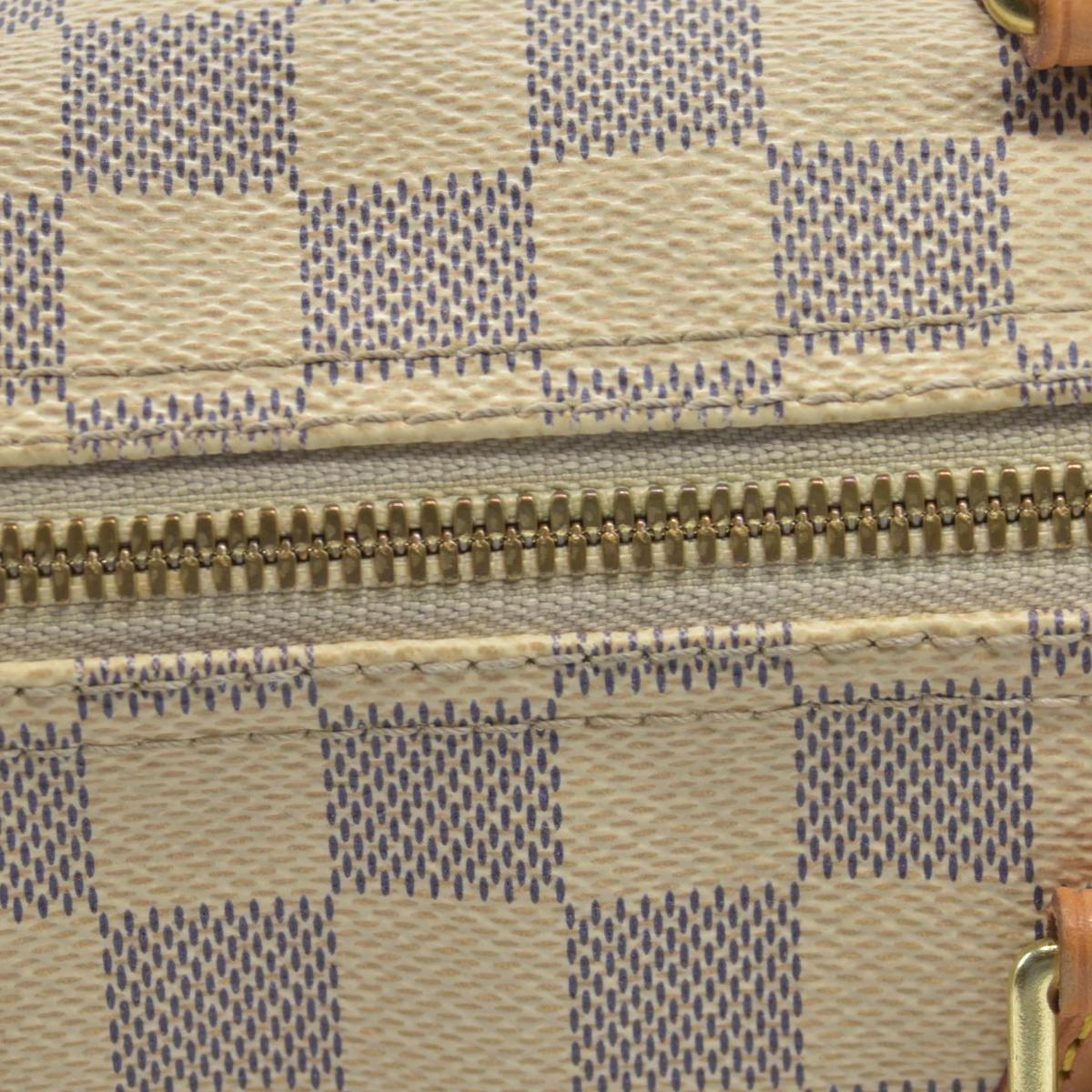 $1940 Louis Vuitton  Damier Azur Speedy Bandouliere 25 DU3165