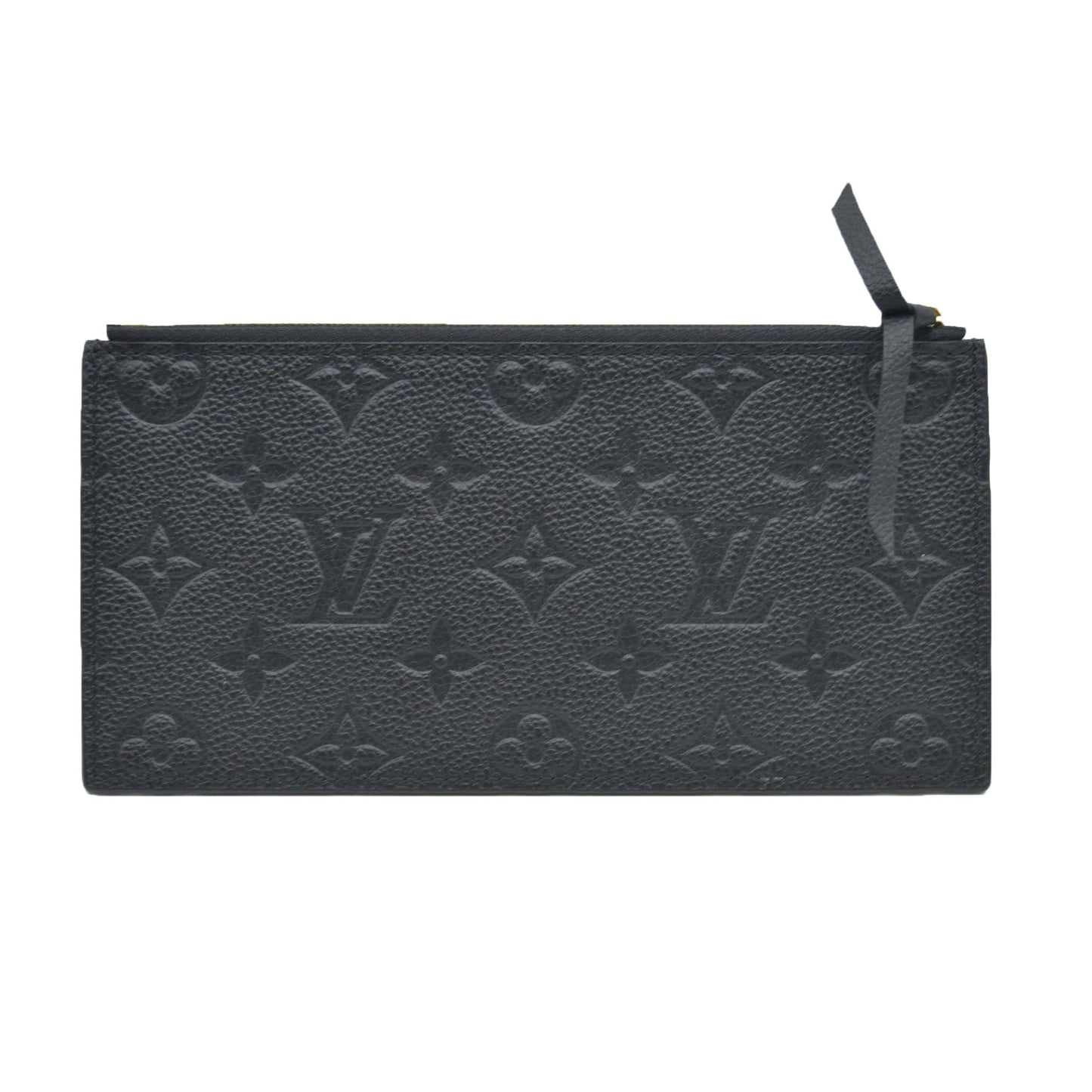 $1720 LOUIS VUITTON  Epi Pochette Felicie Black  Noir $1720 Zipper Pouch