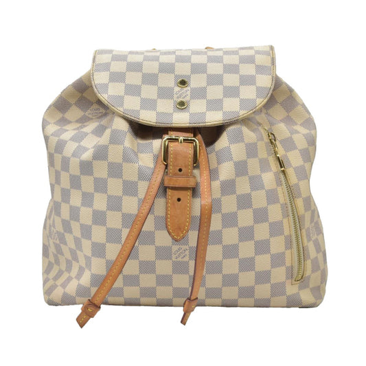$2120 2016 Louis Vuitton Damier Azur Sperone Backpack SR2186