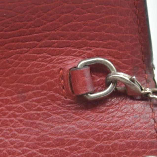 $1800 Gucci Leather Dionysus Wallet On Chain Mini Red Leather
