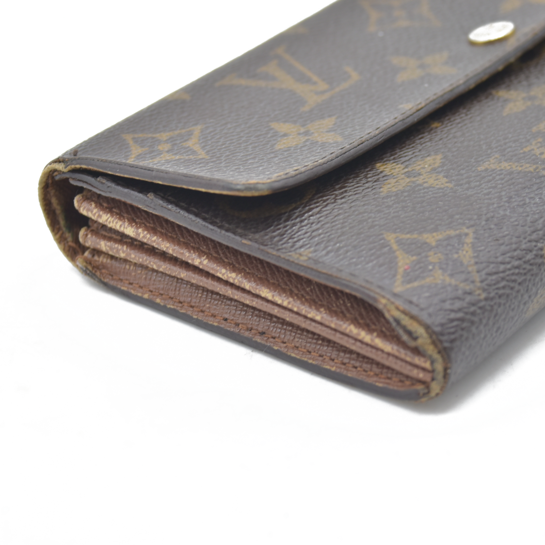 AUCTION $725 Louis Vuitton Monogram Sarah Wallet SP0088 2008