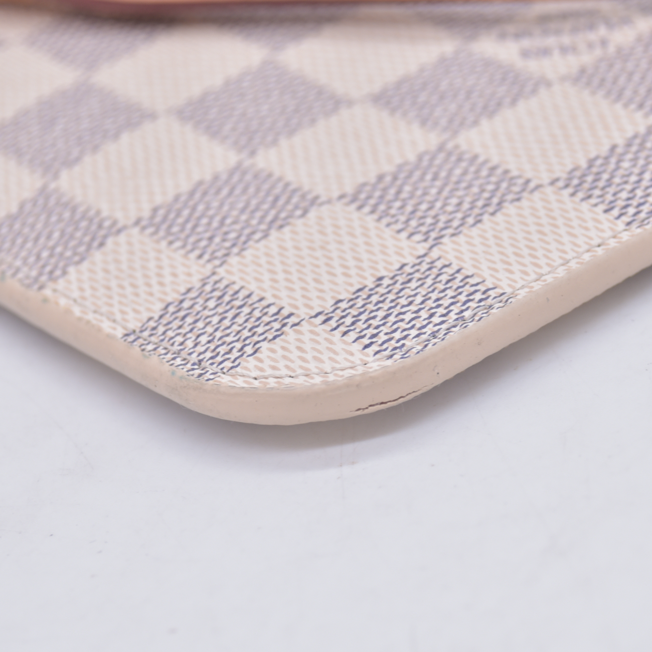 $2240 2019 Louis Vuitton Damier Azur Neo Neverfull GM Rose Ballerine