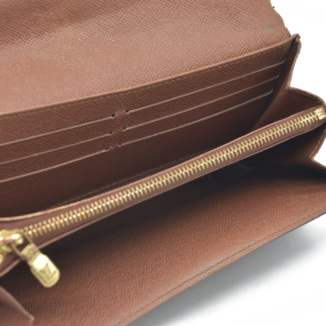 AUCTION $725 Louis Vuitton Monogram Sarah Wallet SP0088 2008