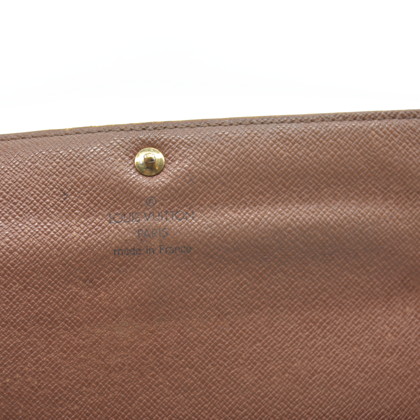 AUCTION $725 Louis Vuitton Monogram Sarah Wallet SP0088 2008