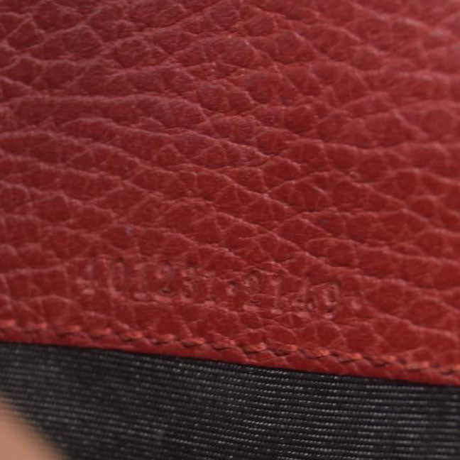 $1800 Gucci Leather Dionysus Wallet On Chain Mini Red Leather