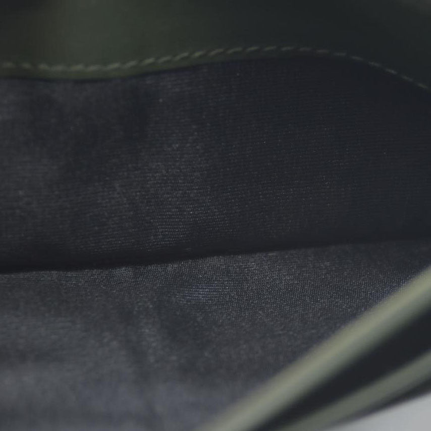 LOEWE Anagram Leather Long Bifold Wallet Black