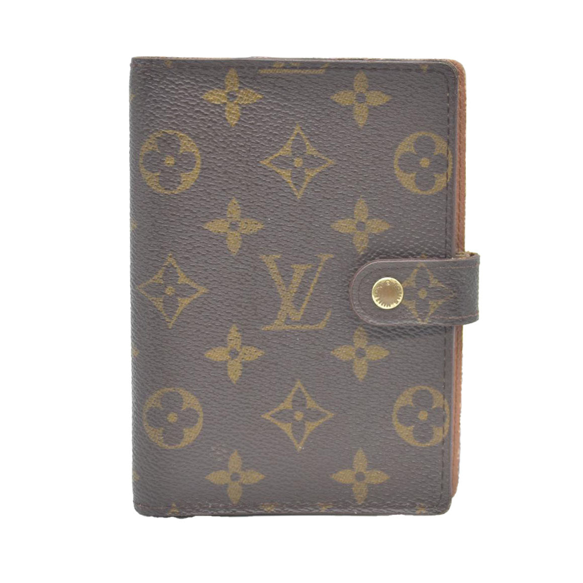 Louis Vuitton Monogram Agenda PM Notebook Cover Brown CA0928