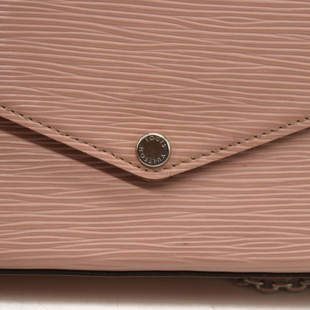 Louis Vuitton  Epi Pochette Felicie Rose Ballerine TJ1157