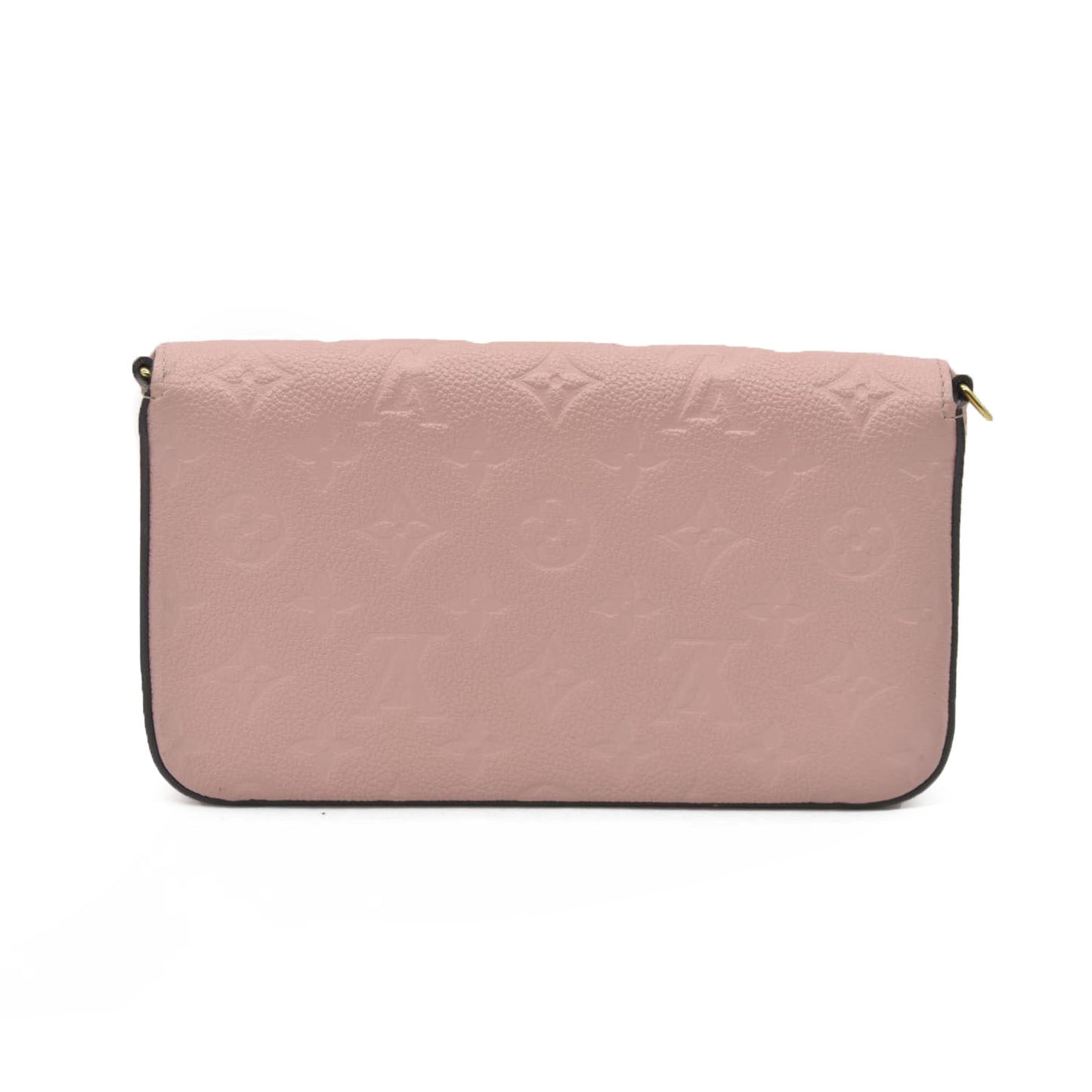 $1720 Louis Vuitton LV Monogram Pochette Félicie Pink