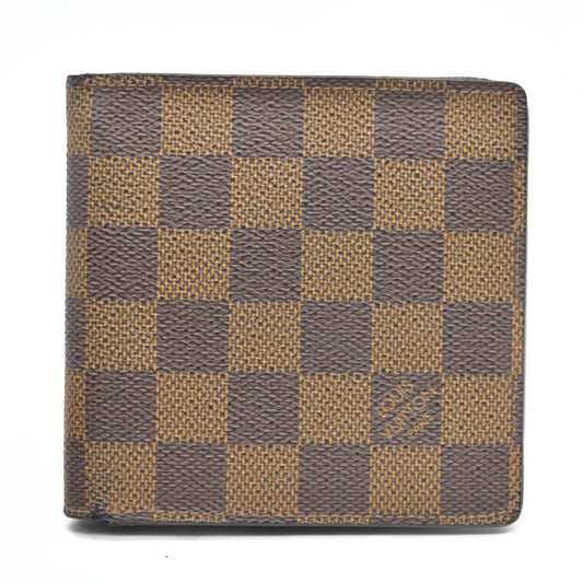 AUCTION $545 Louis Vuitton Damier Ebene Multiple Wallet