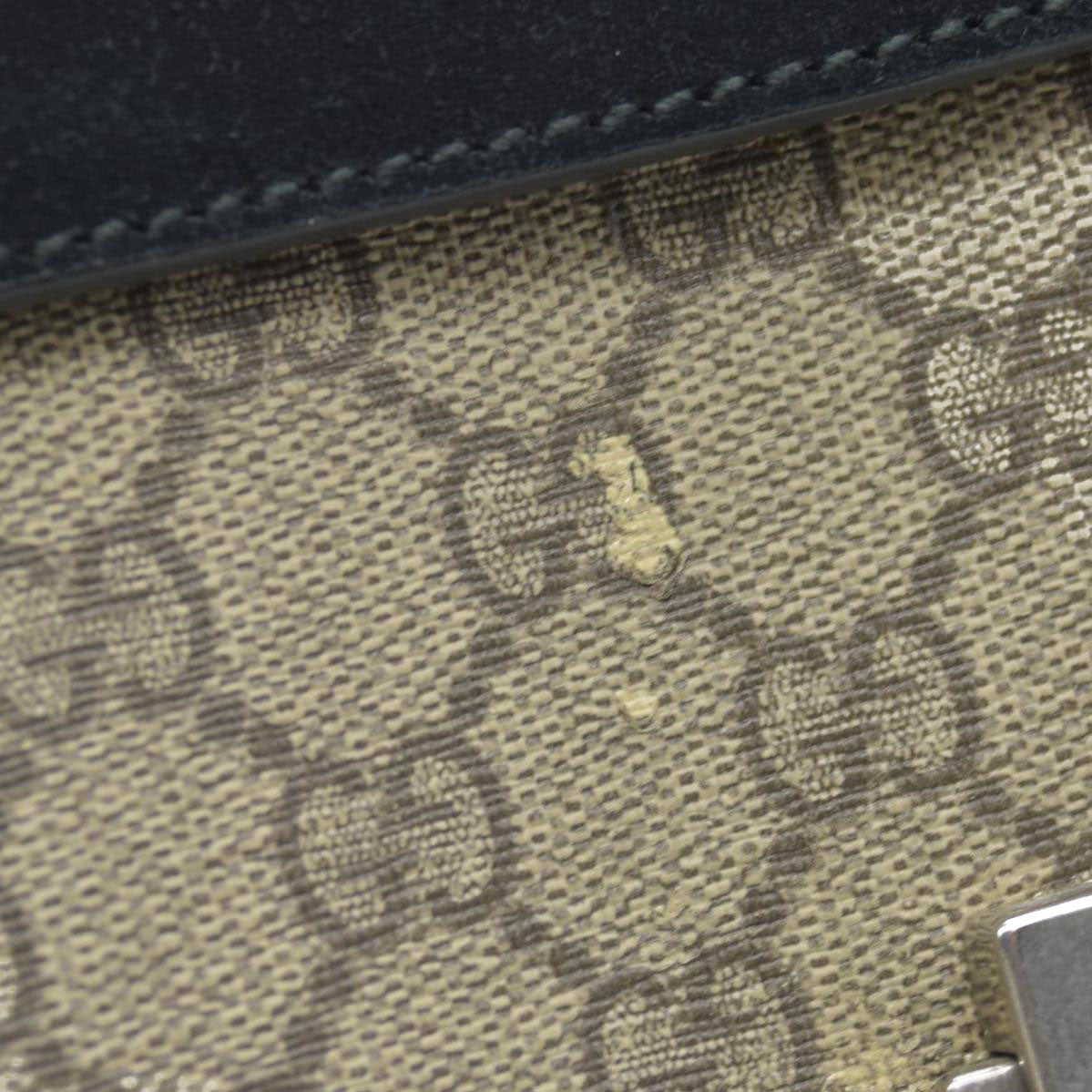 $3350 Gucci GG Supreme Monogram Small Dionysus Shoulder Bag Black