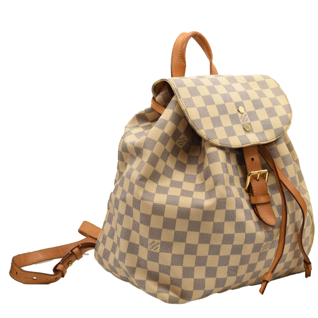 LOUIS VUITTON Damier Azur Sperone Backpack