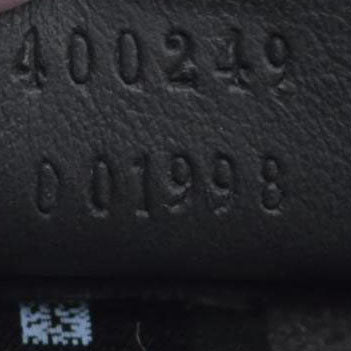 $3350 Gucci GG Supreme Monogram Small Dionysus Shoulder Bag Black