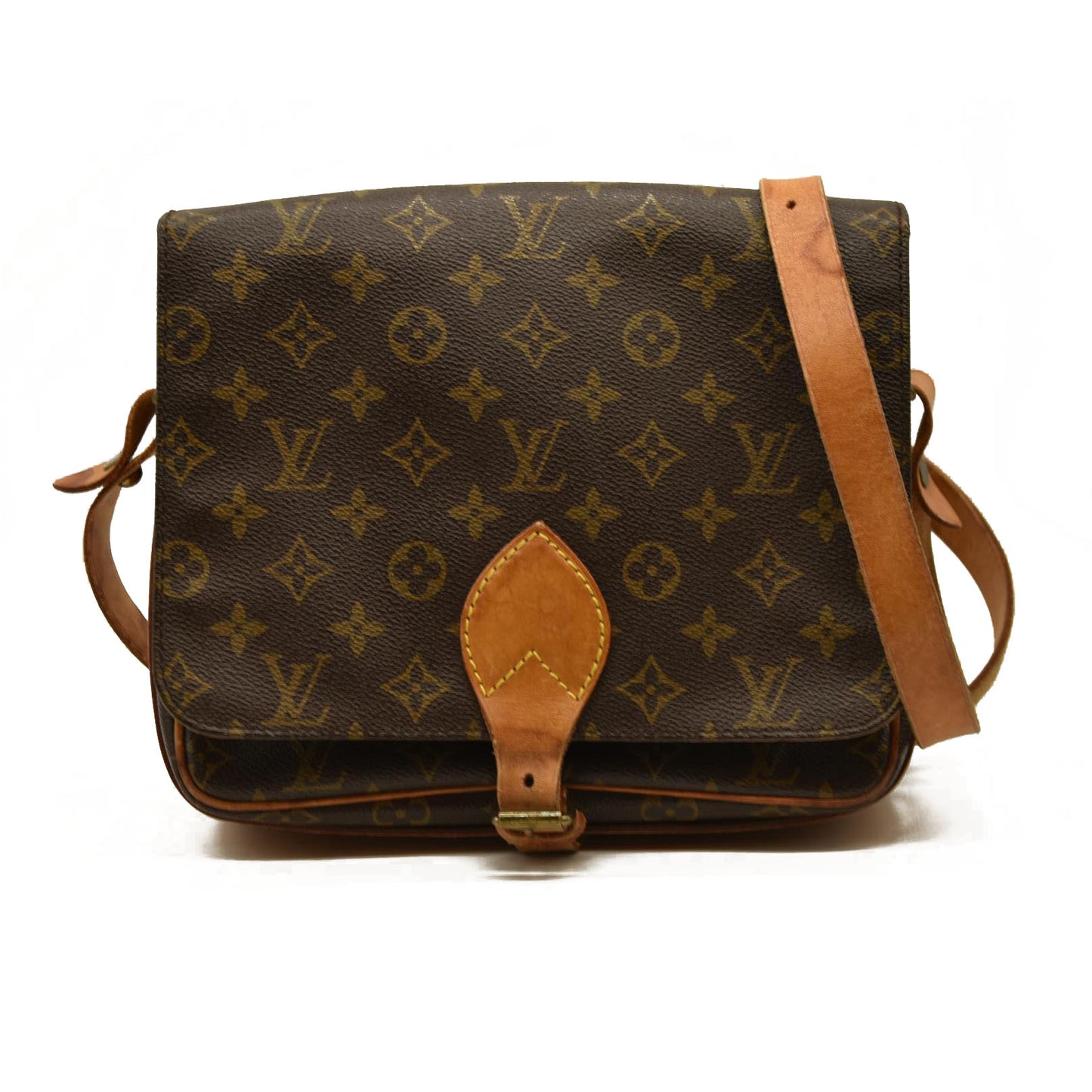 Louis Vuitton Monogram Cartouchiere 26 SL0910 Crossbody