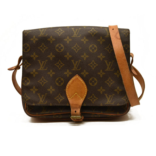 Louis Vuitton Monogram Cartouchiere 26 SL0910 Crossbody