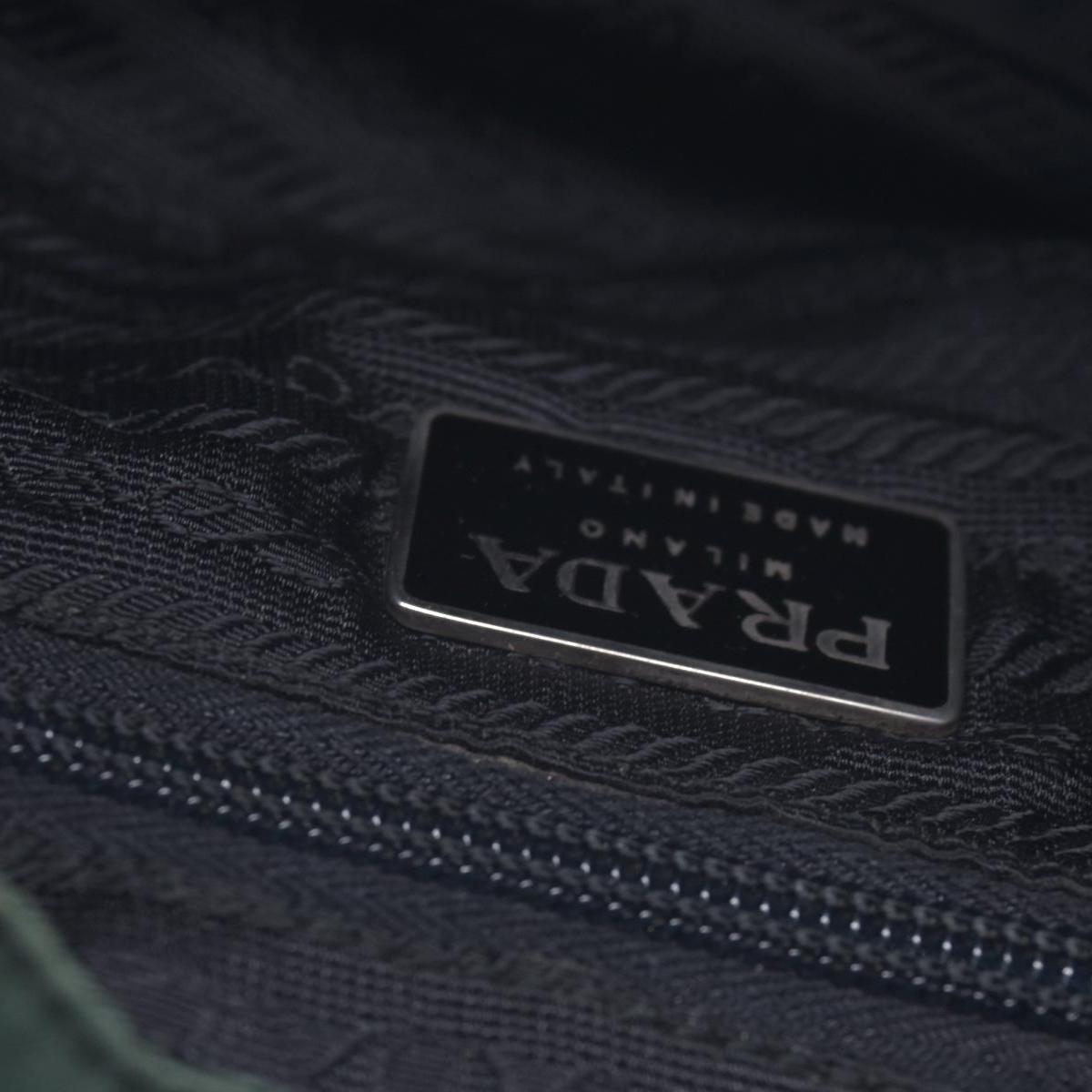 $1450 PRADA Vela Tessuto Nylon Pocket Backpack Army Green CONSIGNMENT 10021350
