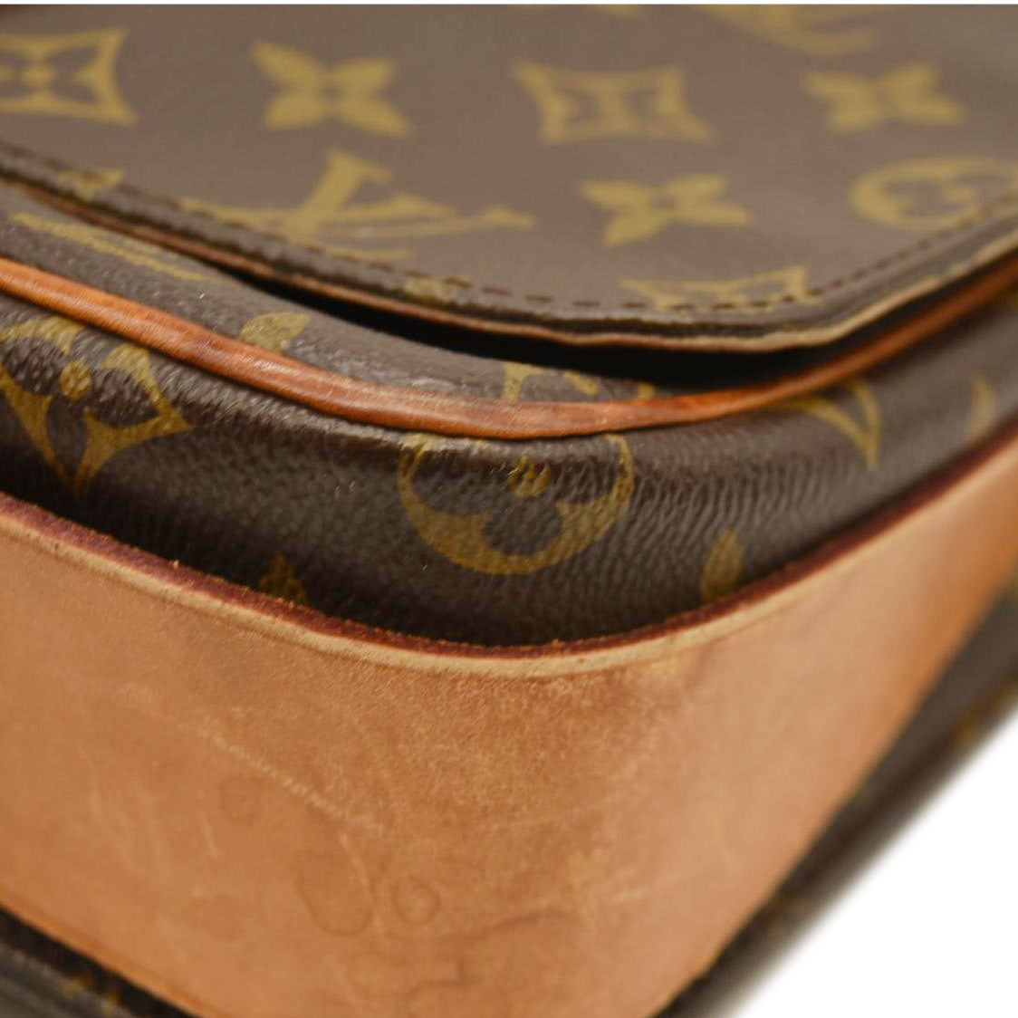 Louis Vuitton Monogram Cartouchiere 26 SL0910 Crossbody