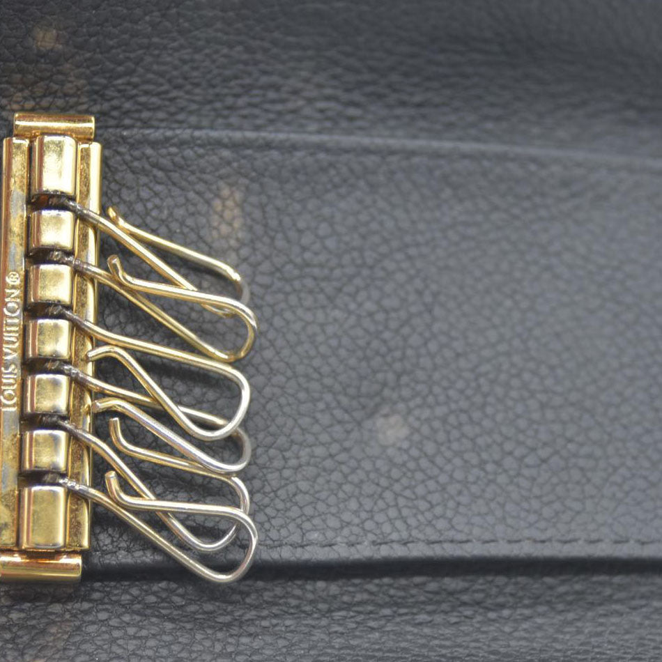 Louis Vuitton Monogram Empreinte Multicles Leather 6 Ring Key Case