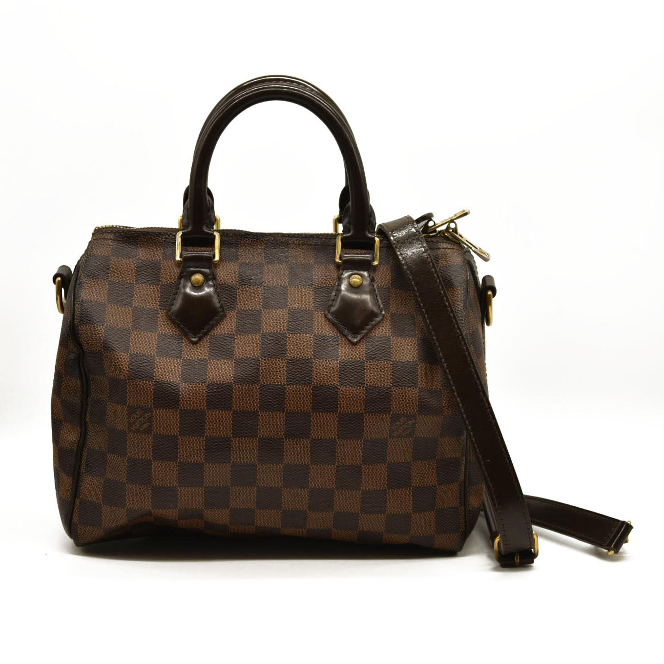 LOUIS VUITTON  Damier Ebene Speedy Bandouliere 25 CT3174