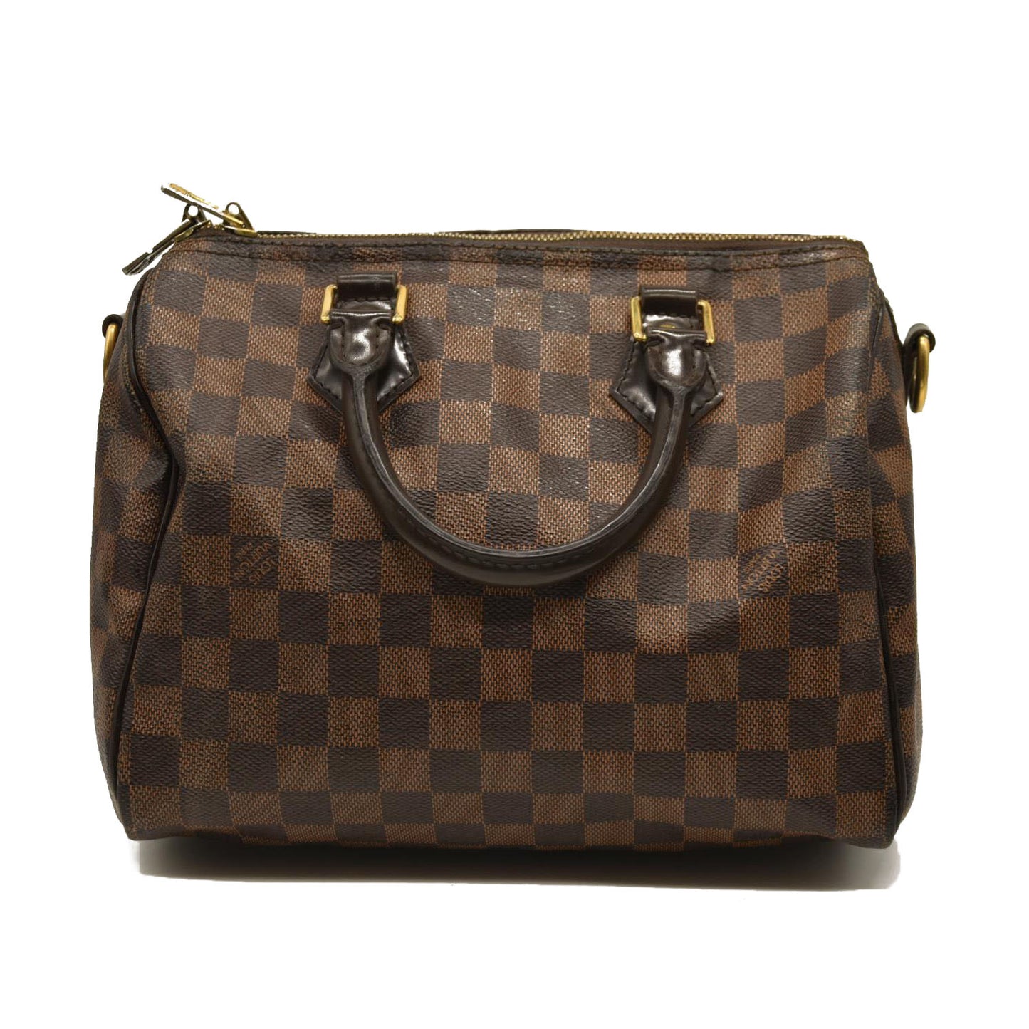 LOUIS VUITTON  Damier Ebene Speedy Bandouliere 25 CT3174