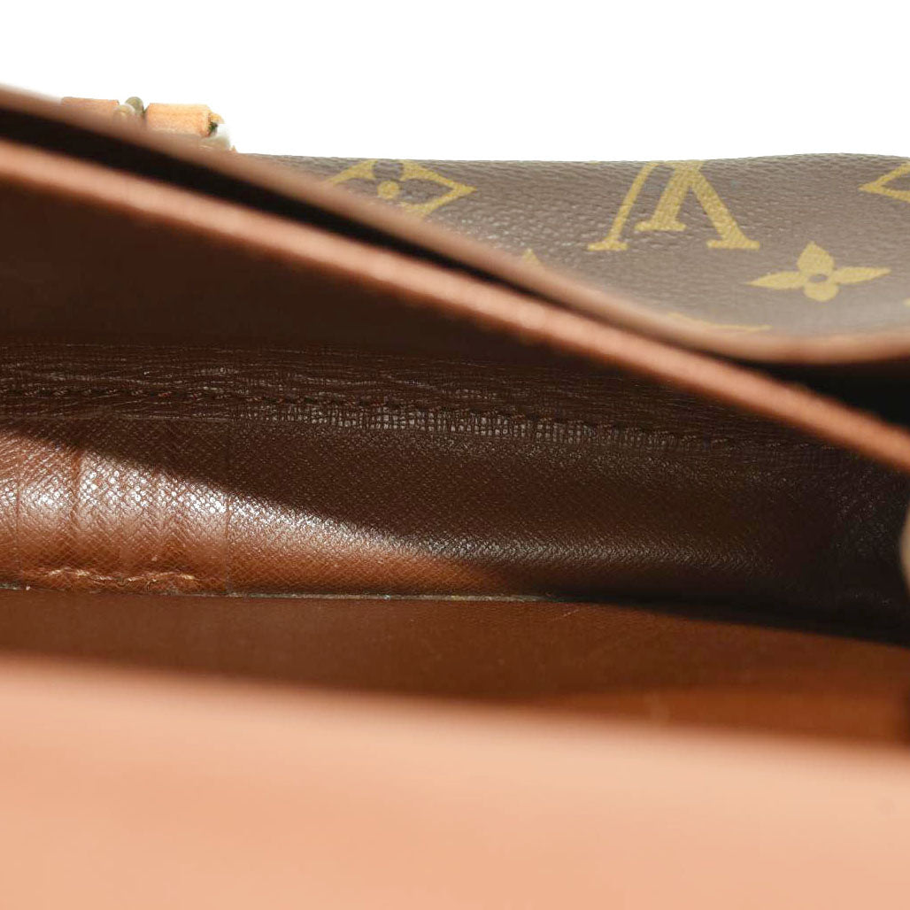 Louis Vuitton Monogram Cartouchiere 26 SL0910 Crossbody