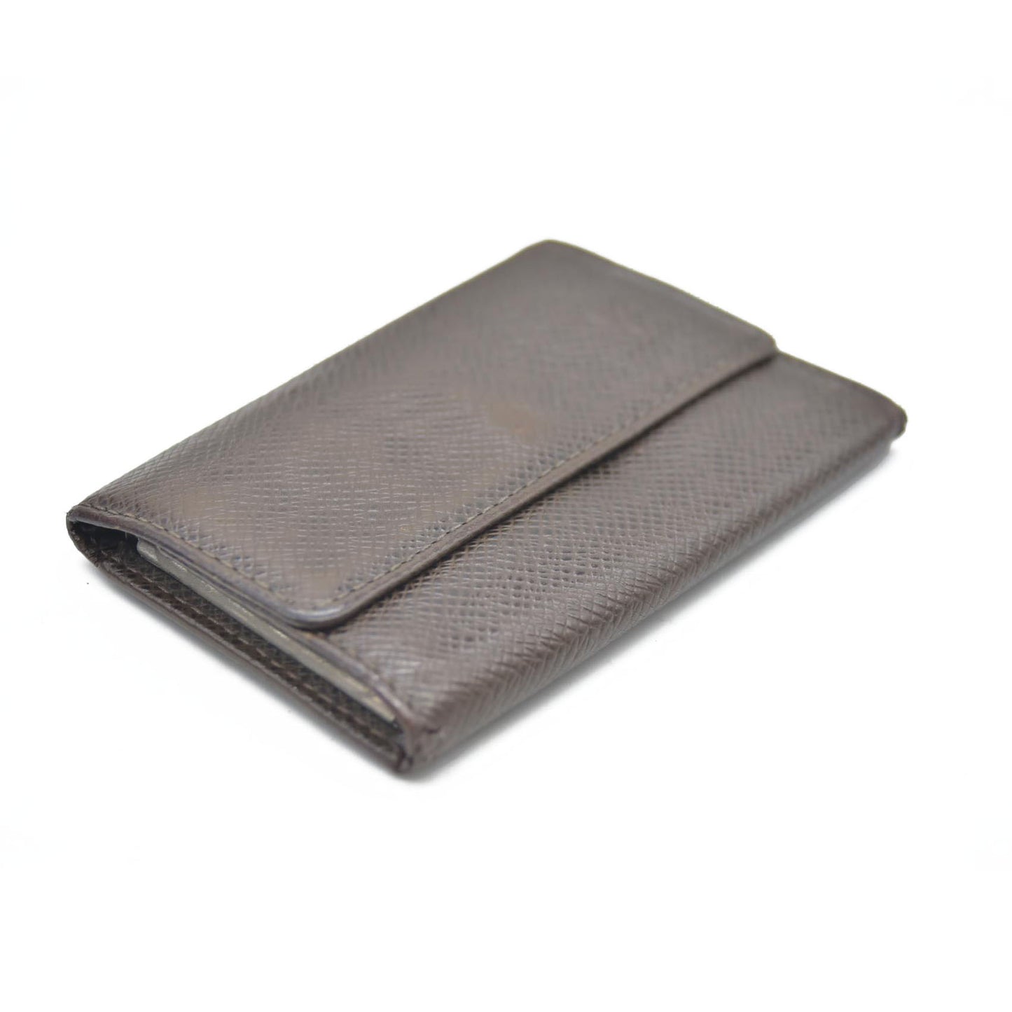 AUCTION $415 Louis Vuitton  Taiga 6 Key Holder Grizzli