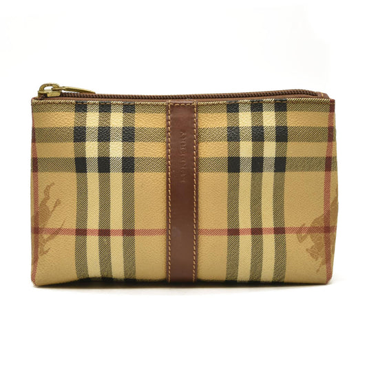 Burberry  Nova Check Cosmetic Bag Brown
