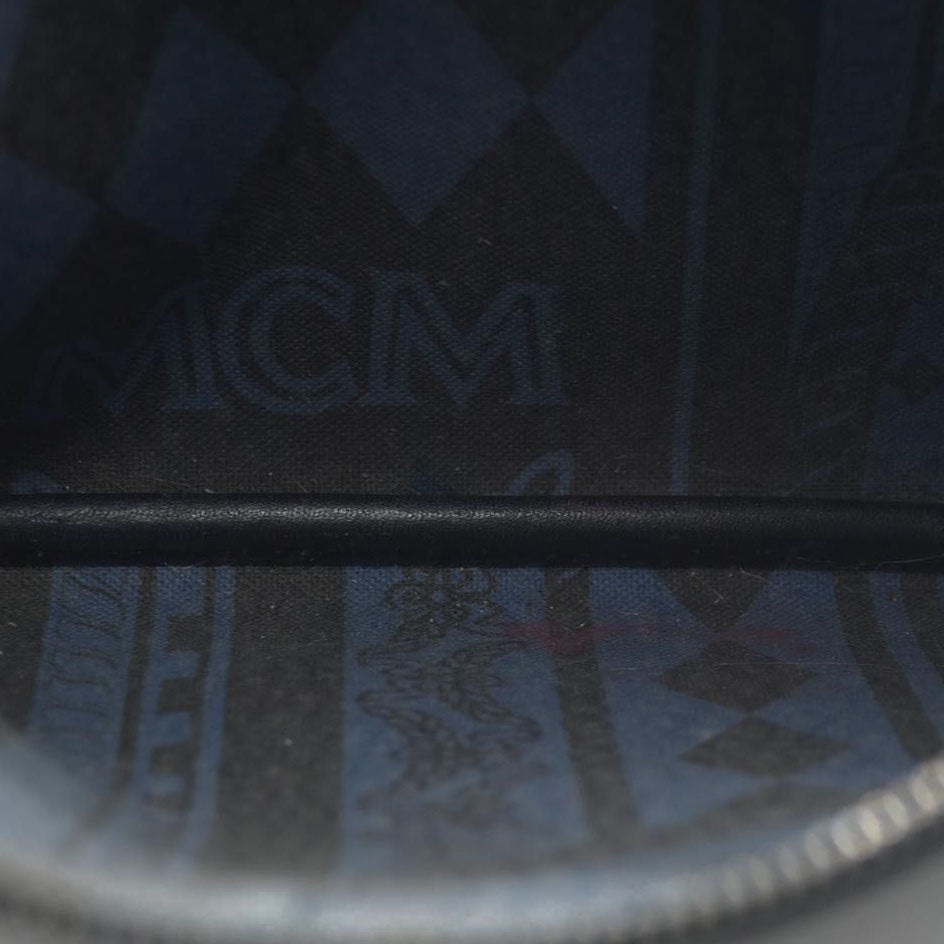 $700 MCM Tote Pouch Silver CONSIGNMENT