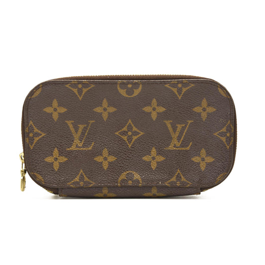 LOUIS VUITTON Monogram Trousse Blush PM