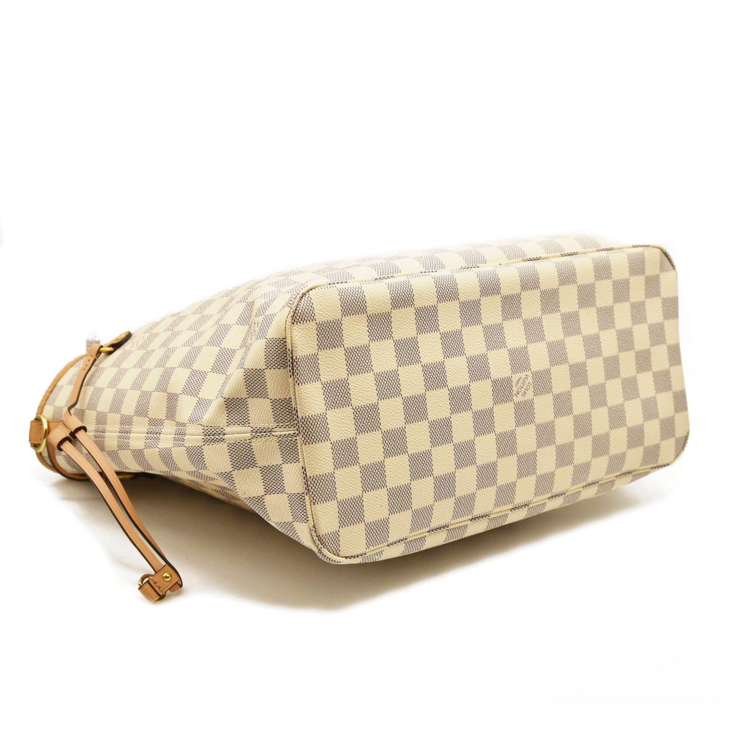 Louis Vuitton  Damier Azur Braided Neverfull MM Orange