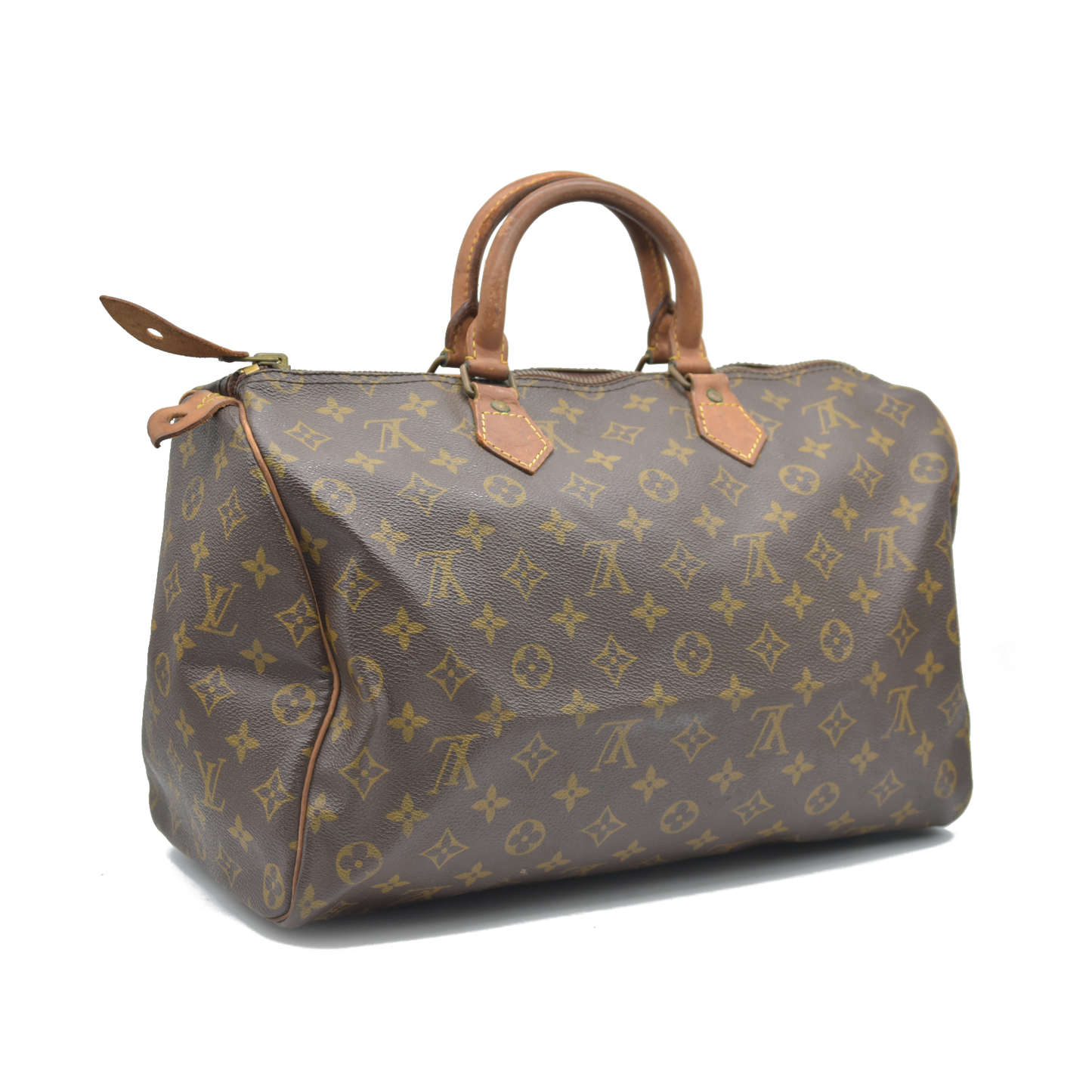 $1730 Louis Vuitton  Monogram Speedy 35 SD Vintage