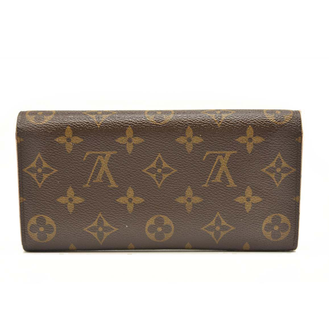 Louis Vuitton Monogram Bloom Flower Emilie Wallet Fuchsia