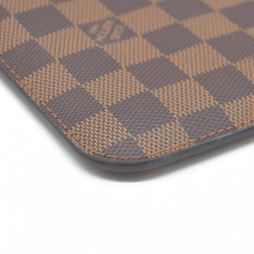 Louis Vuitton  Damier Ebene Neverfull MM GM Pochette