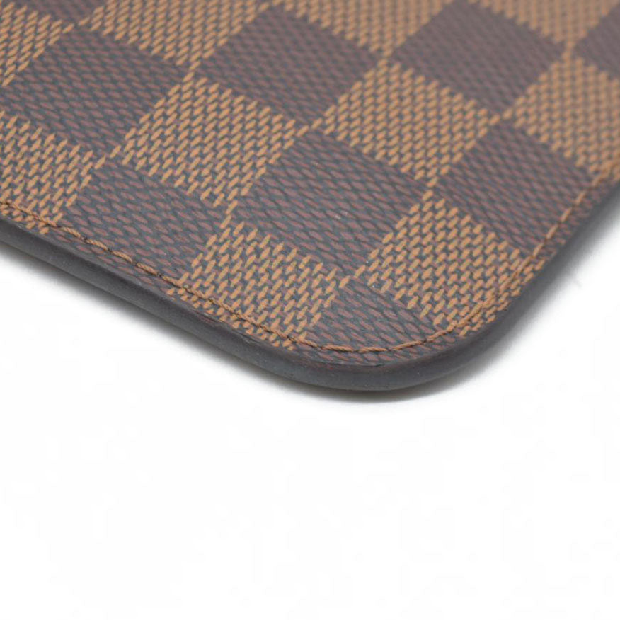Louis Vuitton  Damier Ebene Neverfull MM GM Pochette