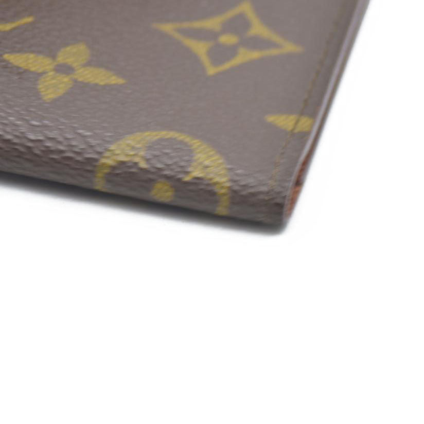 AUCTION $535 Louis Vuitton  Monogram Porte 2 Cartes Vertical Card Holder