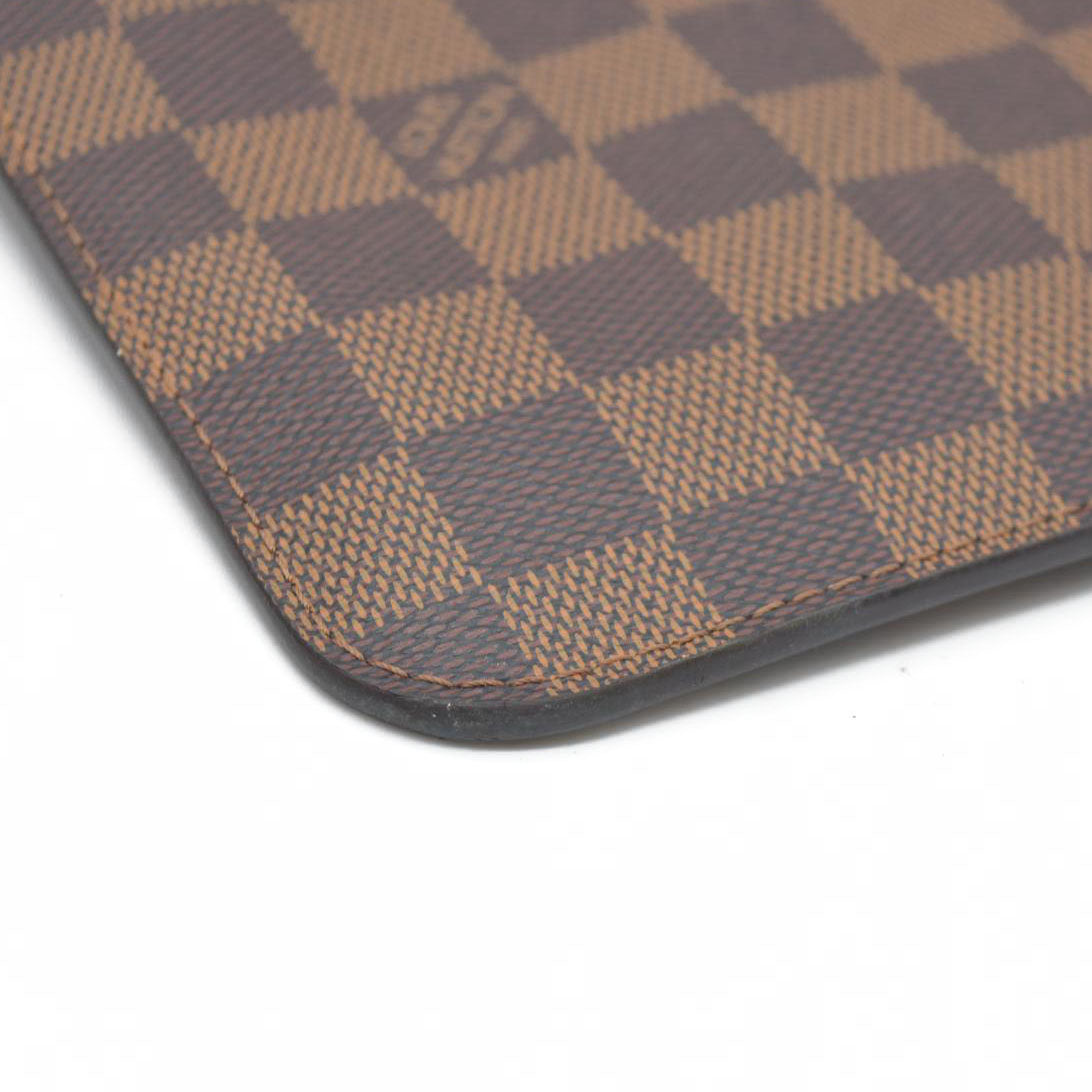 Louis Vuitton  Damier Ebene Neverfull MM GM Pochette