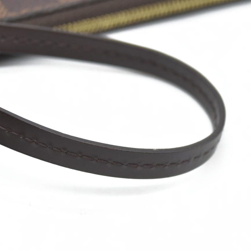 Louis Vuitton  Damier Ebene Neverfull MM GM Pochette