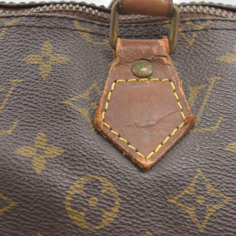 $1730 Louis Vuitton  Monogram Speedy 35 SD Vintage