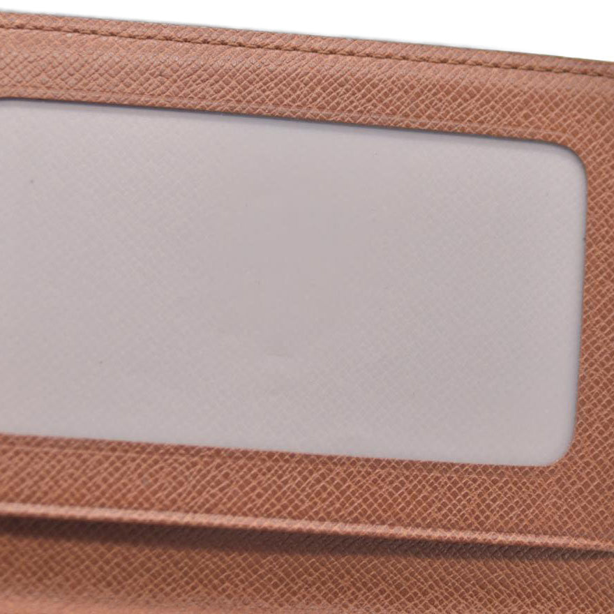 AUCTION $535 Louis Vuitton  Monogram Porte 2 Cartes Vertical Card Holder