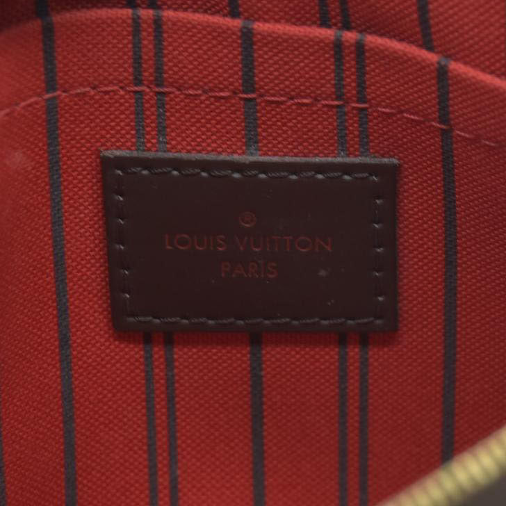 Louis Vuitton  Damier Ebene Neverfull MM GM Pochette