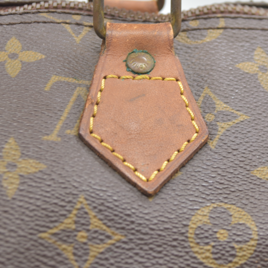 $1730 Louis Vuitton  Monogram Speedy 35 SD Vintage