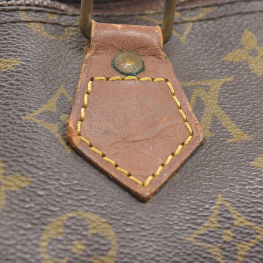 $1730 Louis Vuitton  Monogram Speedy 35 SD Vintage
